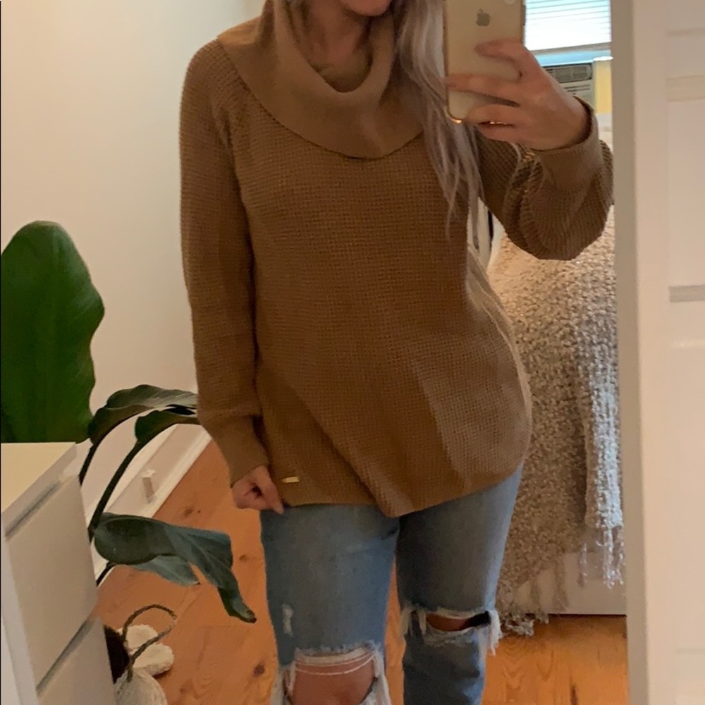 Tan sweater